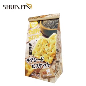 Soda Cracker Packaging Wholesale Customized Food Grade Biscuits Packing Bag