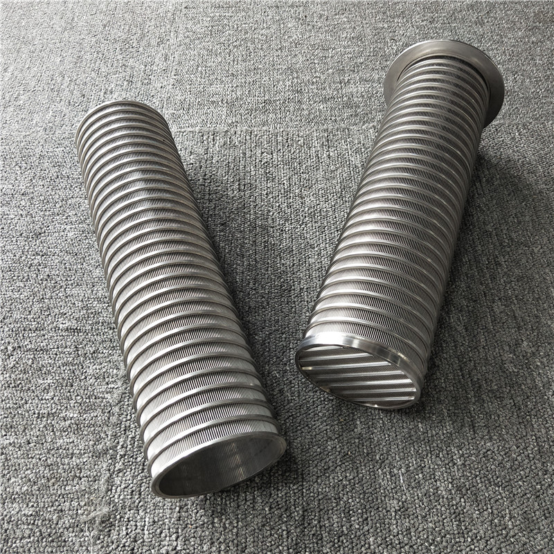 stainless steel/ galvanized slotted perforated metal screen filter