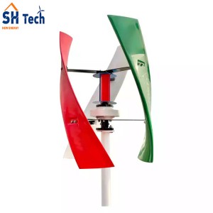 Bag-ong X-Type Vertical Wind Turbine - 1kW-10kW Daghag Gamit nga Eco-friendly Energy Solution