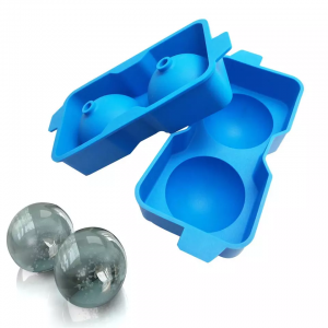 2 Cavity Large Sphere Ice Cube Tray