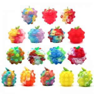 اسباب بازی های توپ حسی پاپ شکل میوه سه بعدی