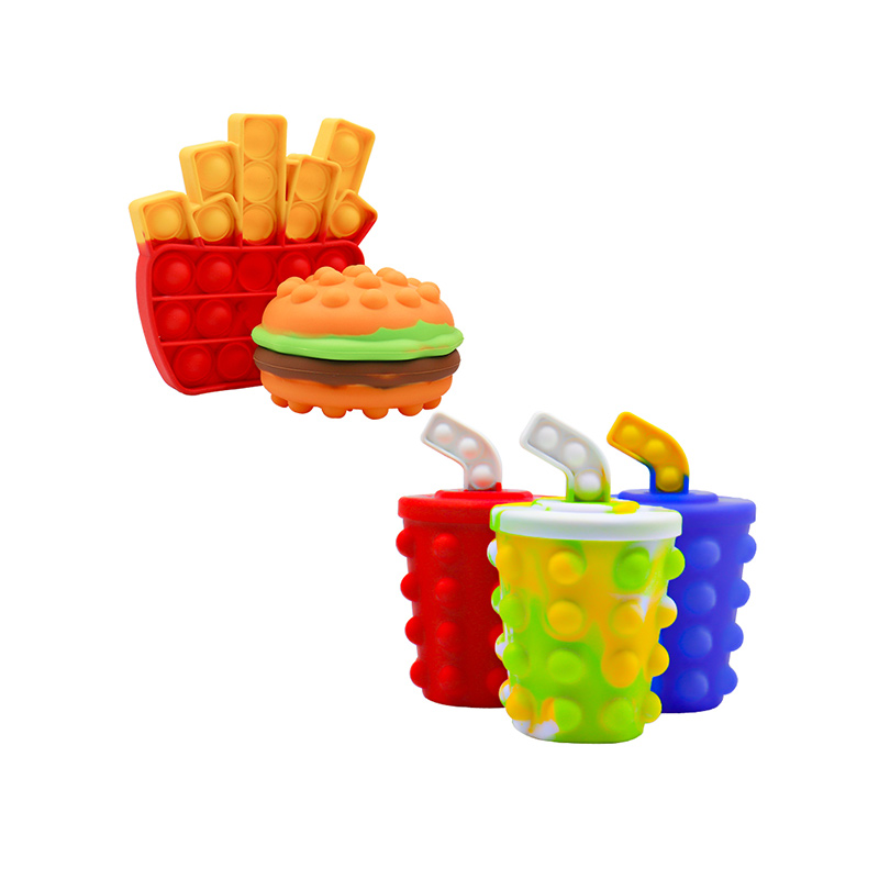 3D Push Pop Bubble Sensory Fidgets Mänguasi Esiletõstetud pilt