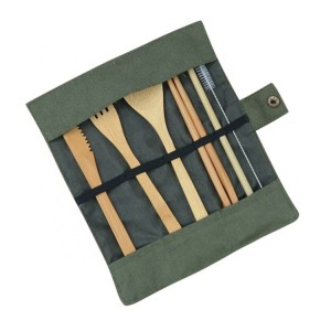 Low MOQ for Bamboo Cotton Pads - Eco Friendly Reusable Fiber Travel Bamboo Cutlery Set – SHY