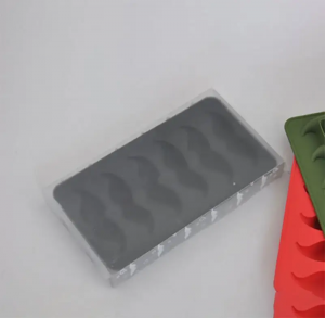 Bart 3D mursteinsform Silikonbrett Sjokolade isbit Jelly Fun Mold Silikon ismaskin Silikonform
