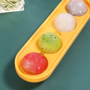 Umwanya wa Ice Ball Cube Maker Mold Trays Custom Ikirangantego Ice Cream Mold Silicone Ice Cube Tray hamwe na Lid