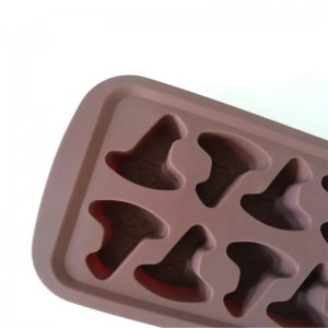 Molde para xeados de novo deseño, bandexa de cubitos de xeo de silicona, molde de silicona para chocolate