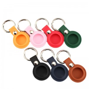 Apple Airtag Protective Case ការដាក់ Pet Positioning Anti Loss Tracker Case Keychain