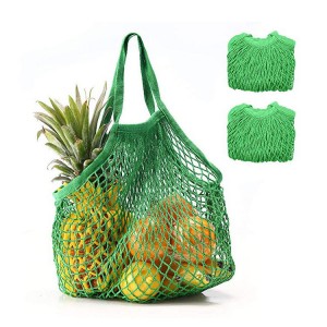 Polyester Mesh Bag Katoen Fruit en Vegetable Produce Bag