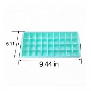 36 Cavity Silicone ice cube tray