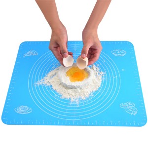 Силіконовий килимок для випічки з розмірами для розкочування тіста