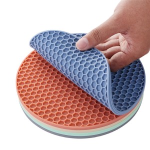 Silicone Heat Resistance Cub Table Plate Mat