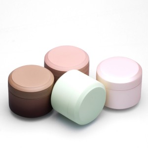 Recycle eco  friendly 5g 10g 15g 30g 50g plastic nail gel polish matte white cosmetic jar