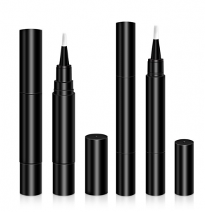 China wholesale Cosmetic pens – 2.5ml 4ml High Quality Black Custom Empty Lip Gloss Pen Makeup Pencil – Sich