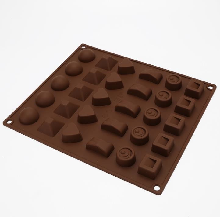 OEM manufacturer Silicone Bibs For Toddlers - Multi Style Candy Making Molds , Mini Chocolate Molds 3d Christmas Easy Storage – Jingqi