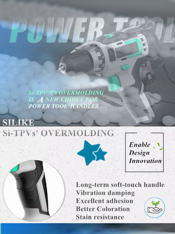 Si-TPV Overmolding for power tools