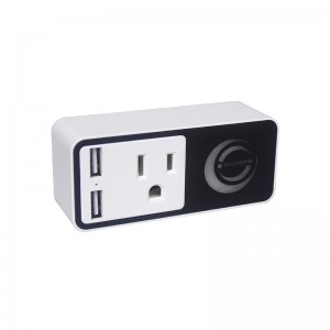 SIMATOP Smart Socket M3 WI-FI G Laser Carve Logo USB දෙකක් සහිත, අනුමත UL ETL සහ FC සහතිකය Amazon Alexa සමඟ ක්‍රියා කරයි