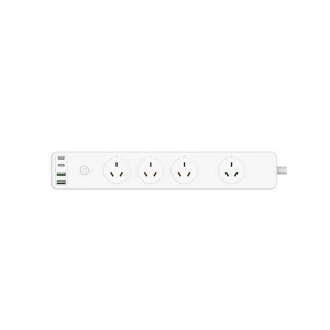 Hot Selling for Waterproof Power Socket - Tuya Smart Power Strip, 16A, 4 sockets, 2USB+2Type-C, Overload Surge Protection – SIMATOP