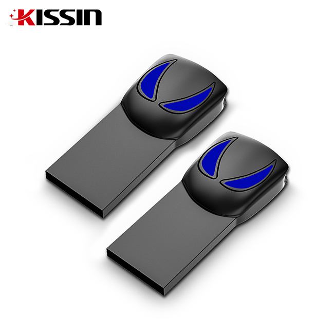 Kissin USB 2.0 3.0 Flash Drive 1GB 2GB 4GB 8GB 16GB 3G2B 64GB Pendrive gwo vitès Imaj prezante