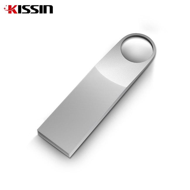 Logo personalizado da unidade flash USB Kissin Factory Outlet Metal
