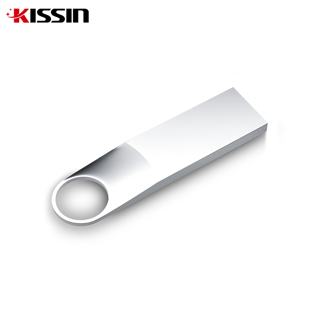 Logo personalizado da unidade flash USB Kissin Factory Outlet Metal