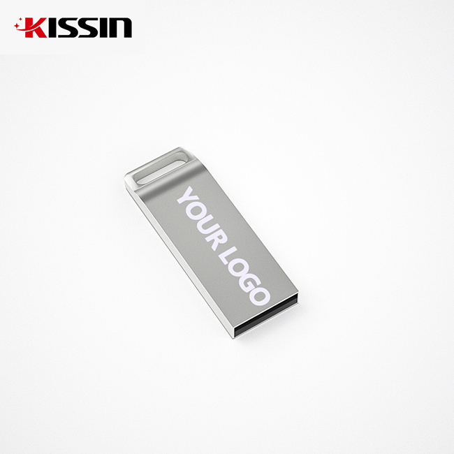 كيسين محرك فلاش USB شعار مخصص USB عصا معدنية بندريف
