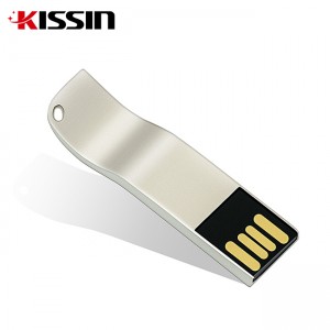 Kissin Wholesale Usb Stick Metal Usb 2.0 Pendrive Flash Drive