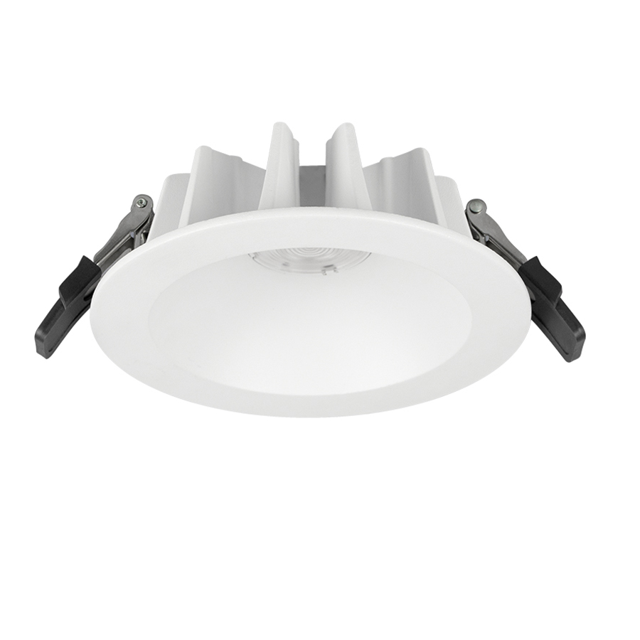 200mm Cut-out Die-casting Aluminum Commercial Deep recessed lighting IP44 40W COB LED Downlights Featured Image