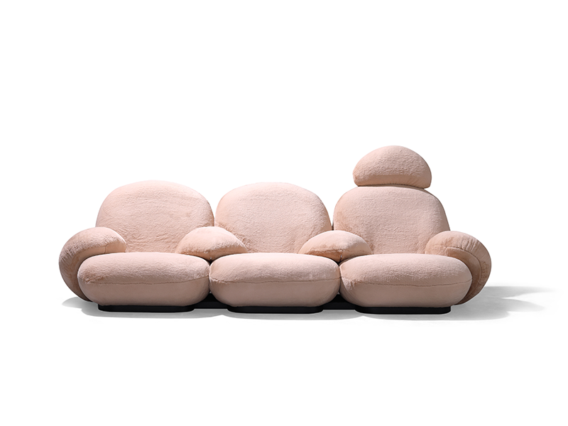 Pink Gubi Sofa