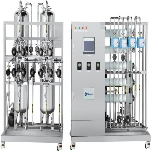 कस्मेटिक औद्योगिक शुद्ध पानी उपचार मेसिन आरओ पानी उपचार मेसिन