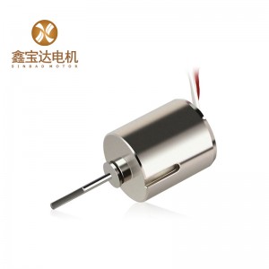 22 mm srebrni mikro istosmjerni električni motor za stroj za tetoviranje XBD-2225