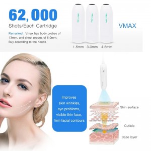 4d Hifu Cartridge for Face Lifting and Body Slimming Hifu (high Intensity Focused Ultrasound) Hifu 4d and Vmax