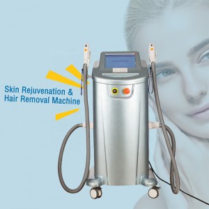 Painless 2 in 1 SHR IPL Hair Removal Laser Machine Hair Removal Skin Rejuvenation  FDA TGA CE Approved