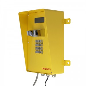 Telèfon d'emergència amb pantalla LCD per a comunicacions de construcció-JWAT945
