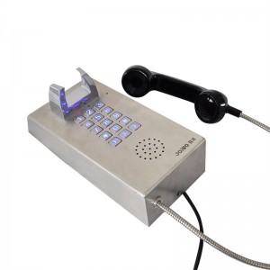 Specifik Vandal Resistant Jail IP-telefon til fængselskommunikation-JWAT906