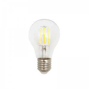 LED filamentli lampochka Edison lampochkasi A60 A19 160-180 LM/W 6,4 Vt