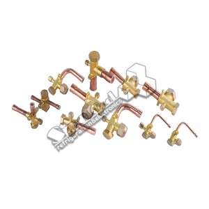 Welding copper tube valve split ac valve air conditioner valve