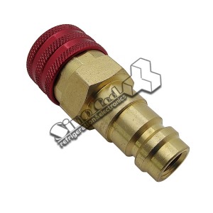 R1234YF to R134A high pressure Refrigeration Quick Coupler Quick Connector