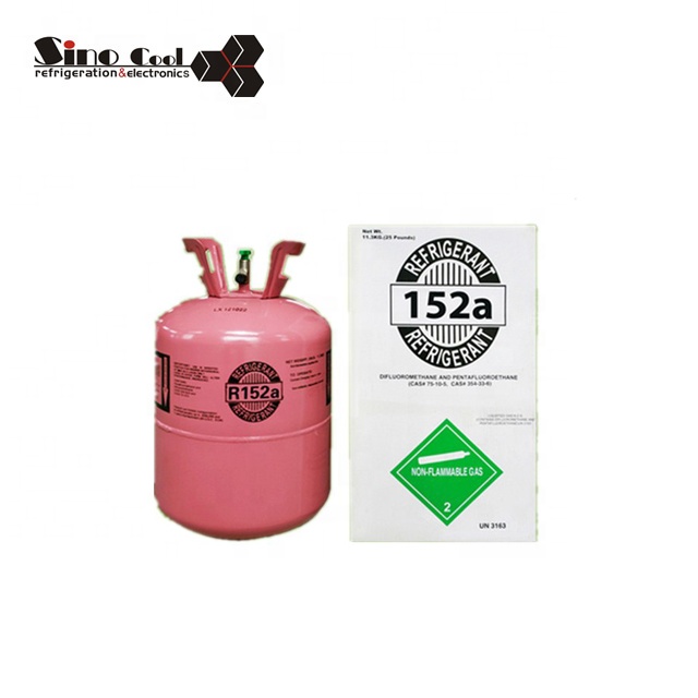 High Quality  Cylinder R152A Refrigerant Gas