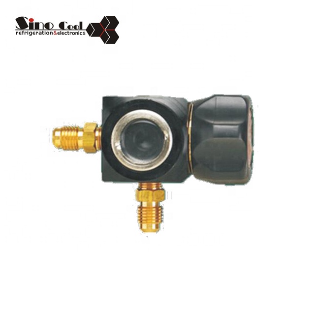 1-Way Manifold Without Gauge With Sight Glass