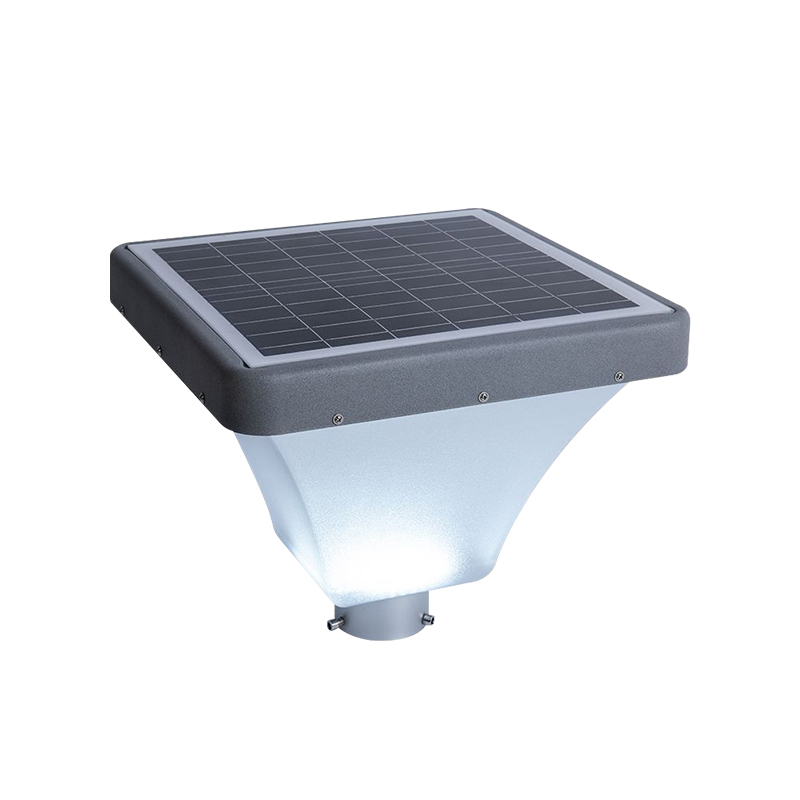 So-t1-400 Luz LED solar Qarden cuadrada