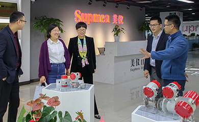 The director of Zhejiang Sci-Tech University visited and investigated Sinomeasure