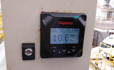 Sinomeasure pH meter applied to Peru sewage treatment plant