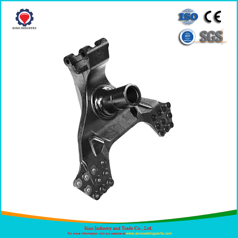 China OEM Gietery Pasgemaakte Giet Auto-/Masjinerie-onderdele in smeebare yster met CNC-bewerking Voorgestelde beeld