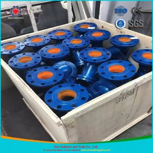 China OEM Factory Cast Ductile for Iron Flange Rubber Flapper Swing Check Valve
