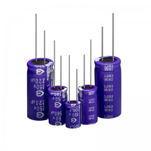 Trending Products ELECTRIC DOUUBLE LAYER CAPACITORS DATA SHEET - Aluminum Electrolytic Capacitors  Solid Hybrid YB Series – Holy