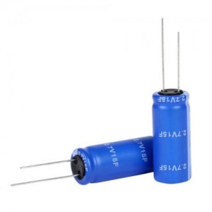 Radial lead type Super Capacitor cells 2.7V 20F 12.5*25