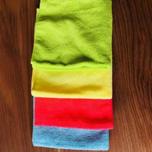 colorful microfiber towel car wash cloth, car cleaning cloth