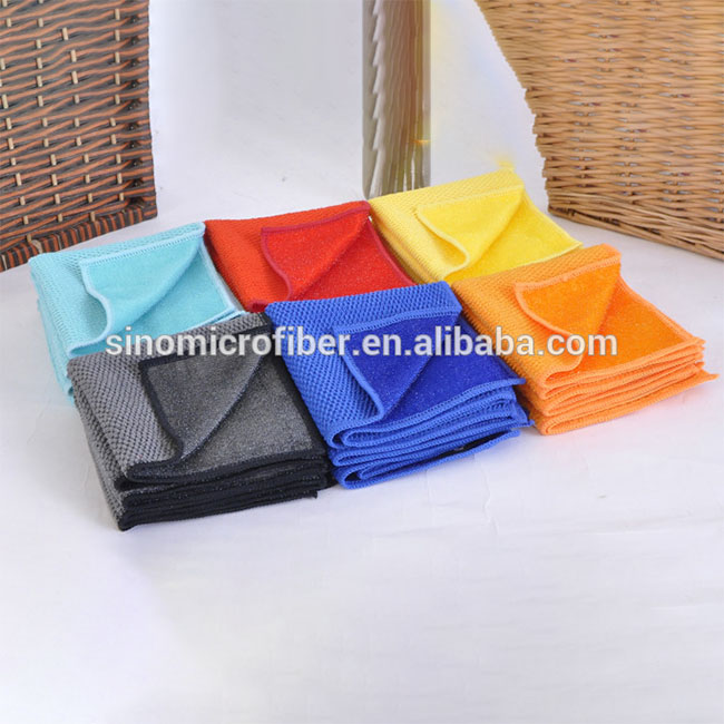 Wholesale Cleaning Fishscale Glass Cloth Microfiber Diamond Cleaning Cloth Featured Image