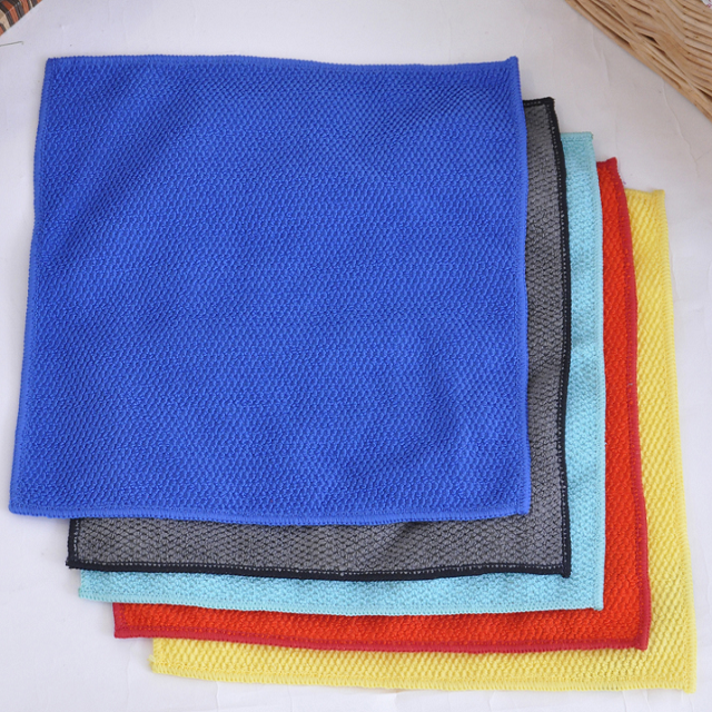 Microfiber cleaning cloth for kitchen,industrial and car