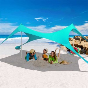 Tentes de plage imperméables pour 4 à 6 personnes